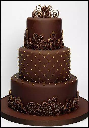 简单的婚礼蛋糕图片大全,最好看的婚礼蛋糕图片