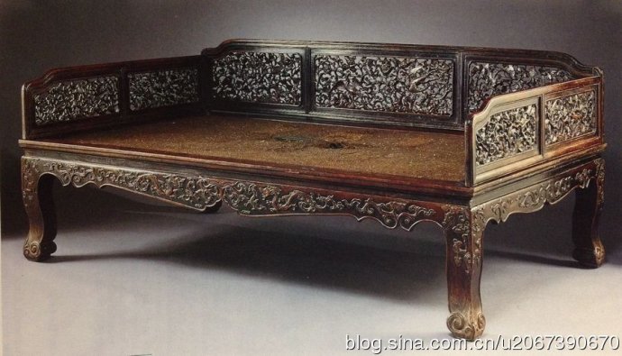 明式家具罗汉床款式,五屏风罗汉床和七屏风罗汉床