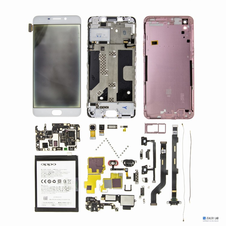 拆解oppor7splus手机,拆解oppoa9视频