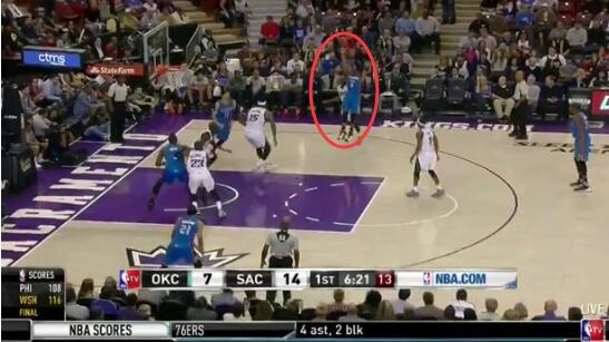 有球无球对抗技巧,2016年2月28号雷霆对战勇士