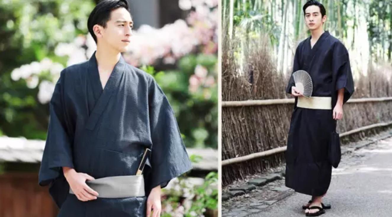 正统浴衣怎么穿,浴衣可穿长袖