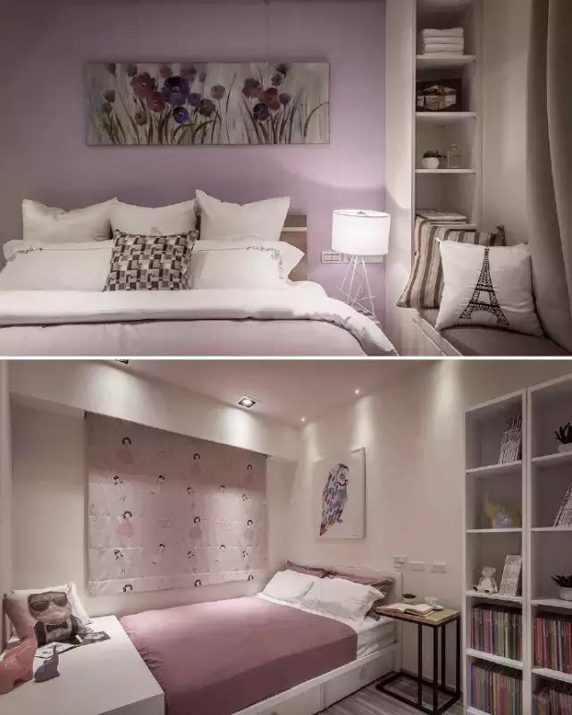 111平方三房一厅两卫简欧装修,109平三房一卫轻奢装修