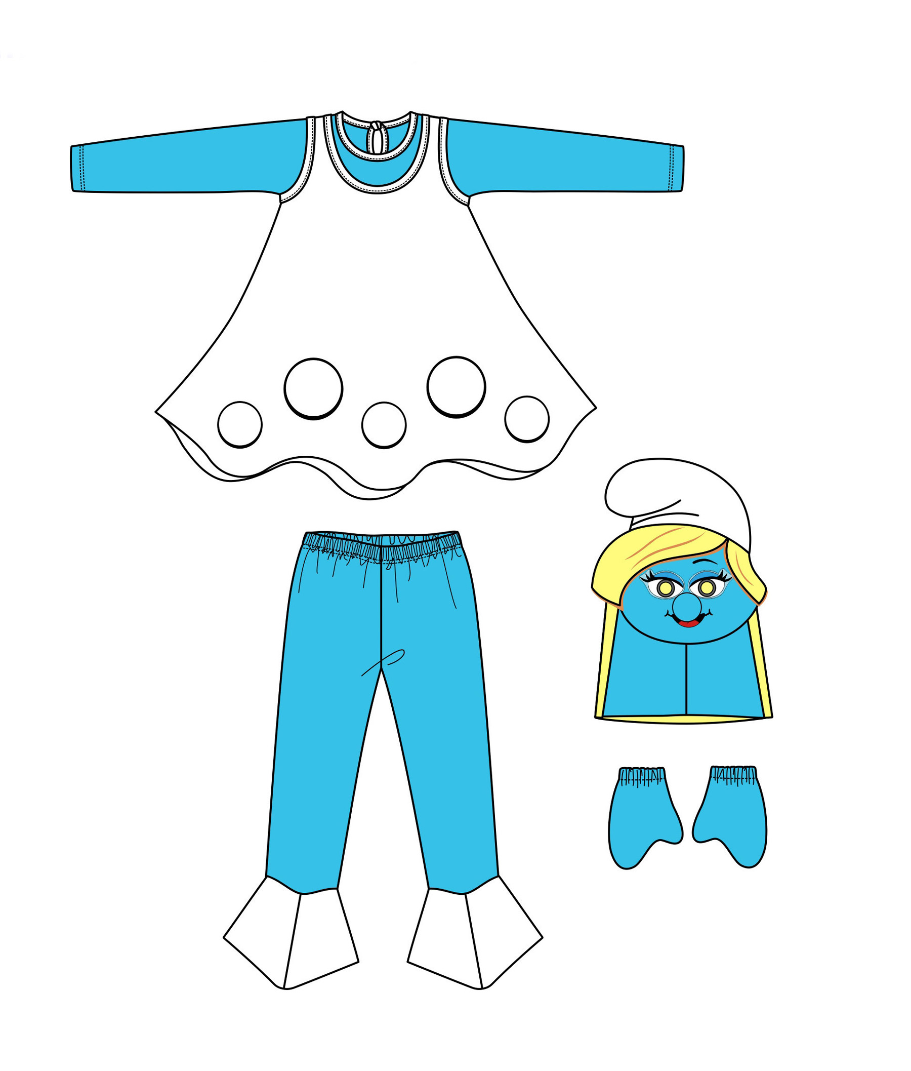 演出服定制声乐老师,设计感演出服