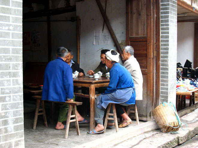尧坝古镇情怀,原生态的尧坝古镇