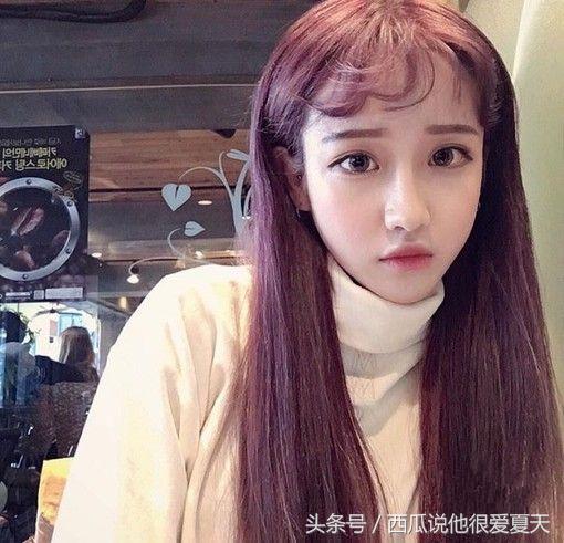 韩国2022年发色,韩国发色大全蓝雾霾色