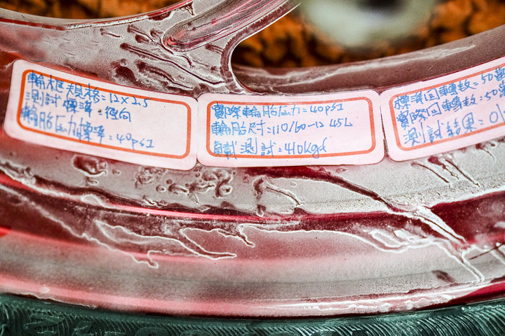 锻造轮毂和旋压轮毂真实测试,锻造轮毂强度测试