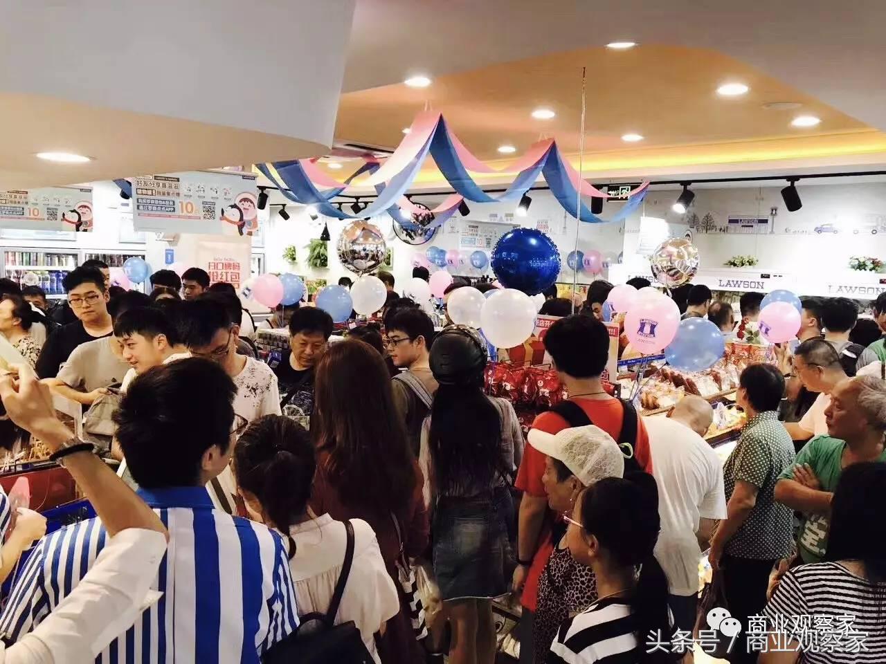 货架扫空！店面挤爆！单店日销11.8万元！罗森*京大南**爆发！