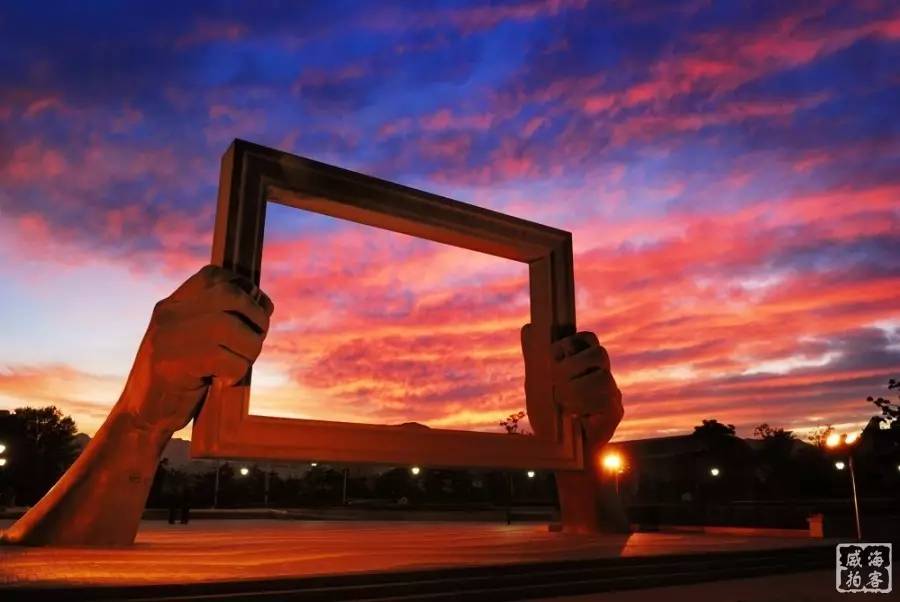 威海千里海岸线风景画,威海的海边适合拍照的地方