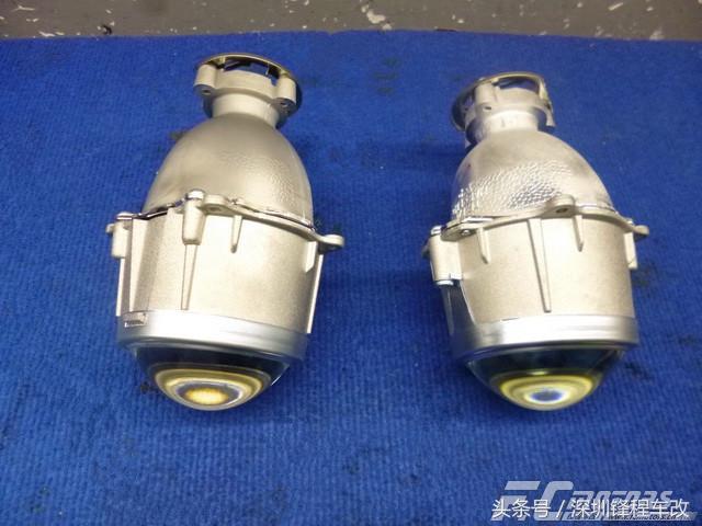 全新起亚K5升级海拉6双光透镜，飞利浦灯泡，提升夜间行车安全