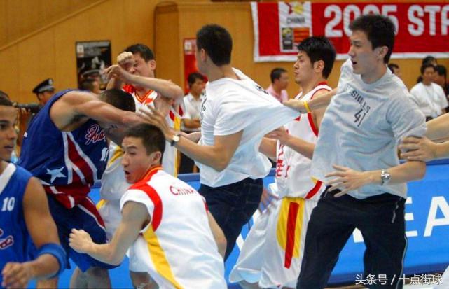 中国篮球斗殴和世界斗殴事件,篮球史上最严重的群殴事件