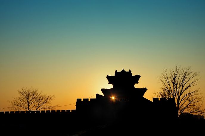 河南鹤壁浚县古城,浚县是河南唯一一个县级古城