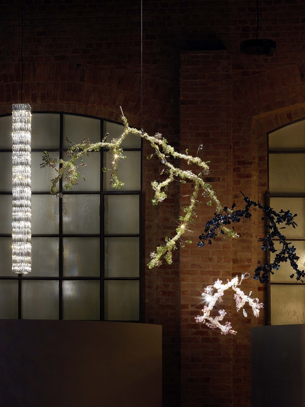 施华洛世奇水晶吊灯效果图,奢华吊灯