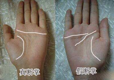 如何分清断掌,如何辨别啥是断掌