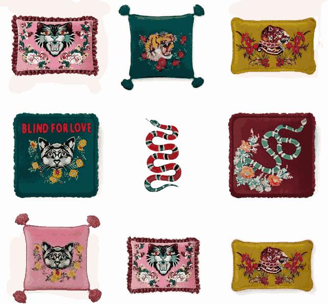 gucci纹理屏风,gucci屏风