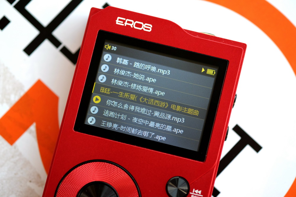 爱国者erosk无损hifi音乐播放器,爱国者erosq2hifi播放器试听