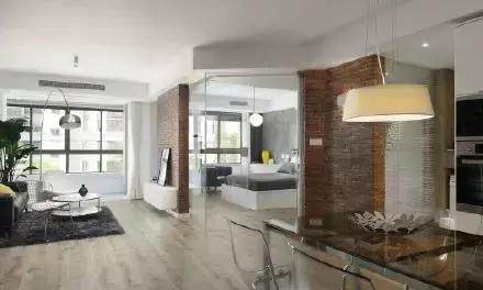 水泥和墙砖打造的背景墙，看完真的惊艳到我了！