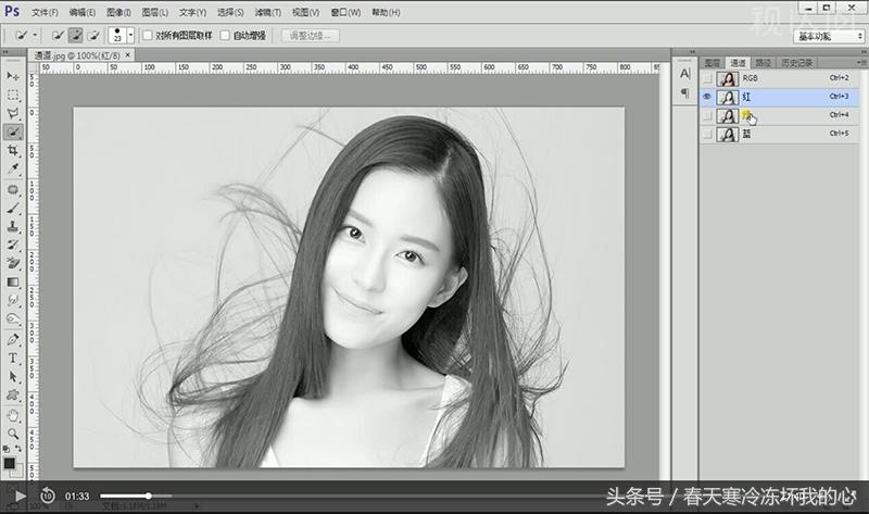 用ps毛发抠图十种方法,ps抠图技巧毛发调整边缘