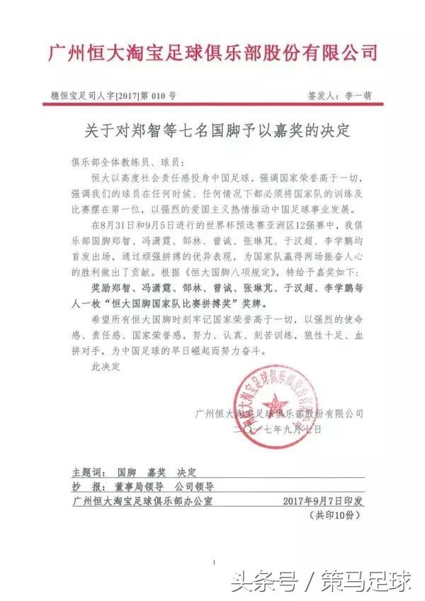 国足在外效力球员成绩怎么样,广州恒大给国足带来的荣耀