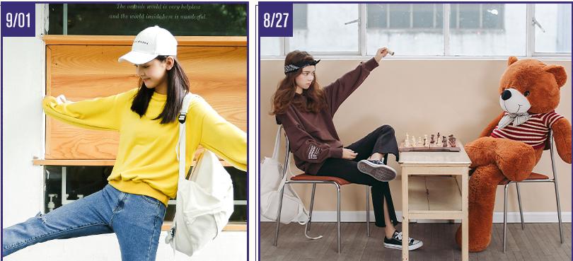 大学生最适合的休闲衣服品牌,适合大学党的服装品牌