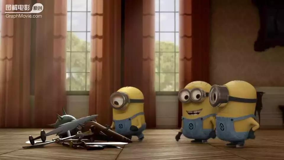 1分钟看完家庭大改造《卑鄙的我》小黄人番外短片