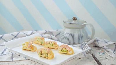 亚洲鲜虾沙拉薯片,鲜虾蟹柳沙拉薯片