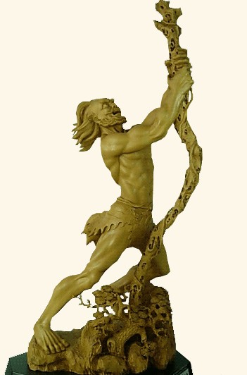 金龙木雕鱼的快速雕刻技法,木雕小鱼的雕刻技法是什么