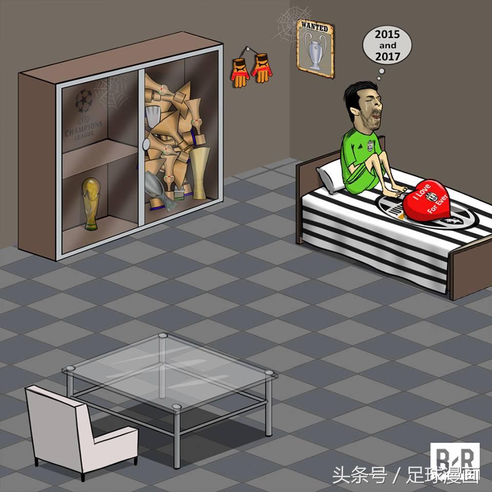 五大联赛与欧冠的关系的漫画,关于足球的最新漫画