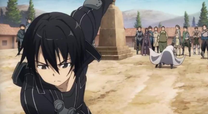 刀剑神域桐人的高光时刻,刀剑神域桐人进阶之路