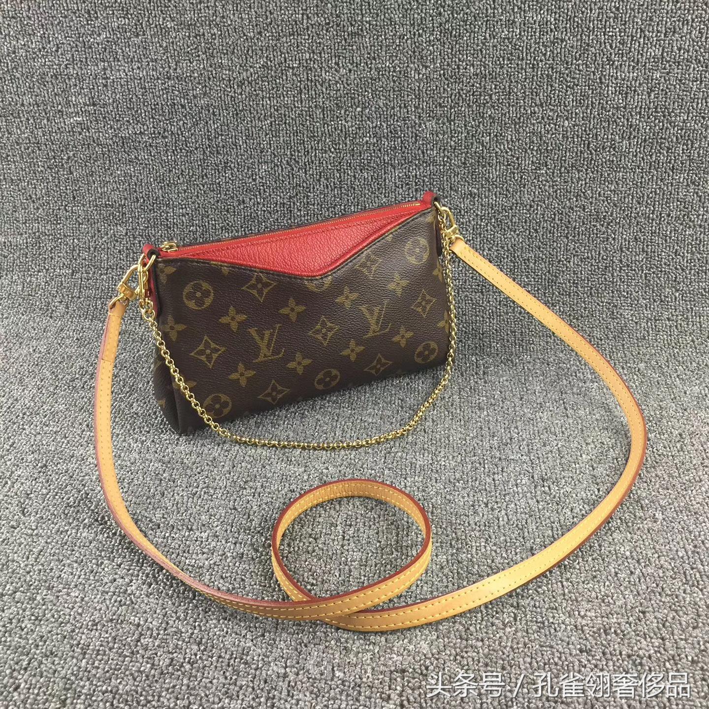 lv棋盘格包包颜色真假对比,怎样鉴定lv包包的真假