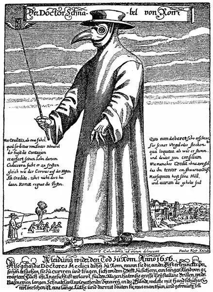 鸟嘴医生真的是死神的使者吗,鸟嘴医生成为瘟疫的代名词