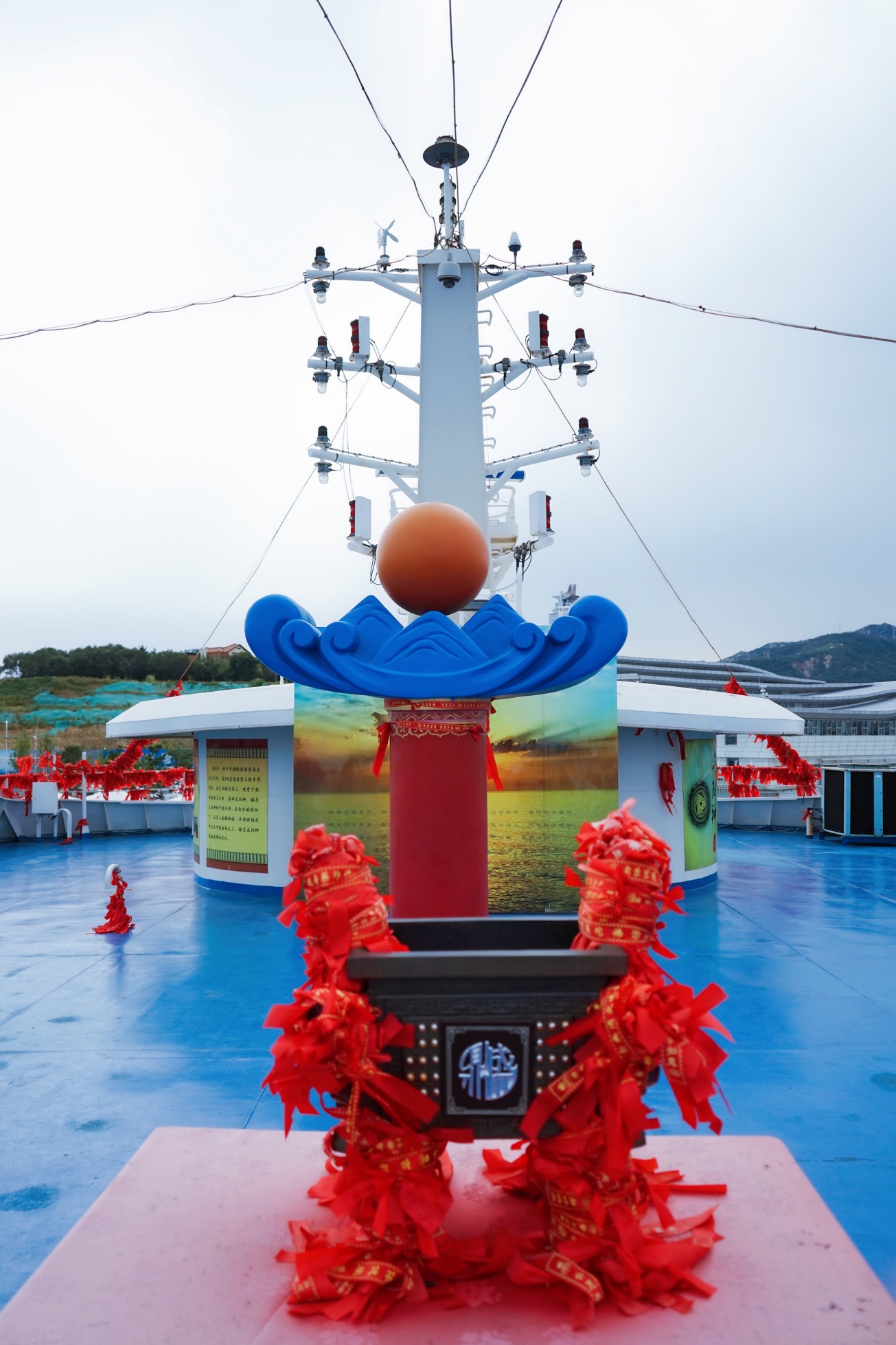 威海的大轮船是哪个景点,山东威海个人游轮