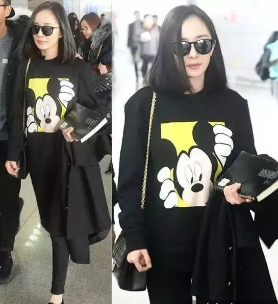 杨幂帽衫,杨幂同款蓝色拉链帽衫