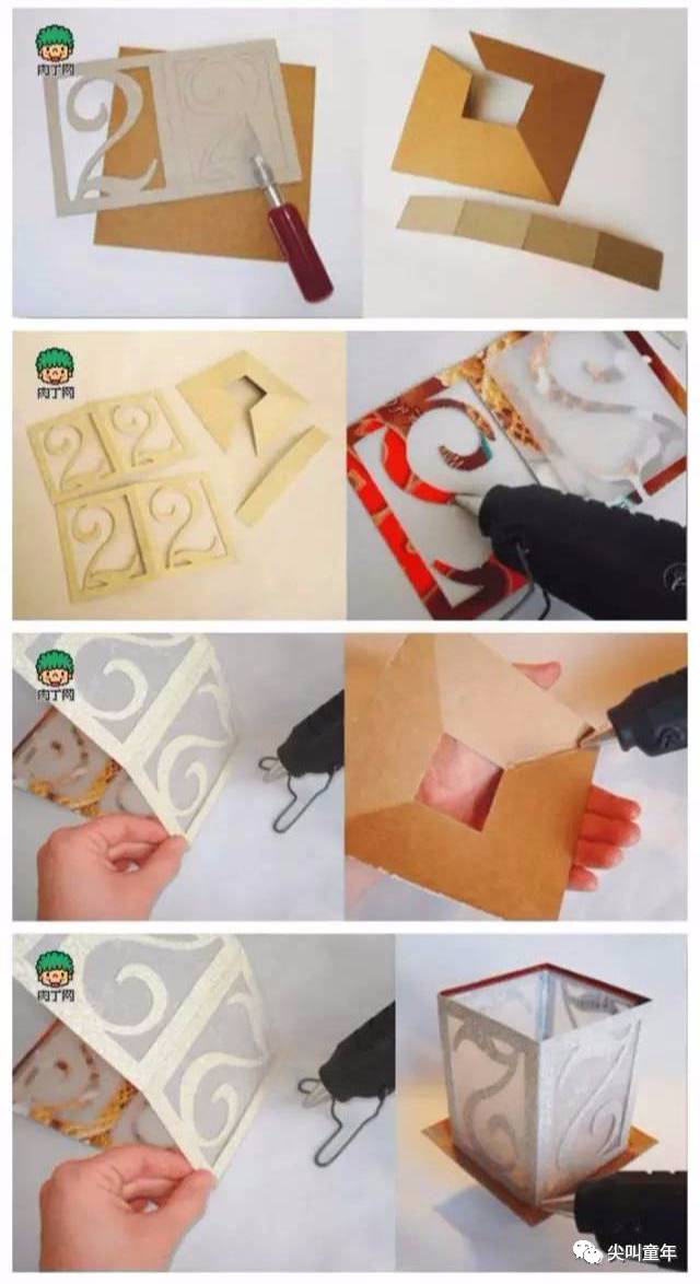 中秋节的灯笼简单又漂亮创意,中秋手工灯笼手抄报文字