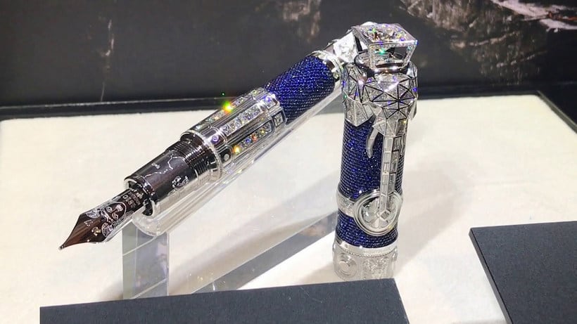 派克钢笔parker编号98限量珍藏,顶级奢侈品钢笔