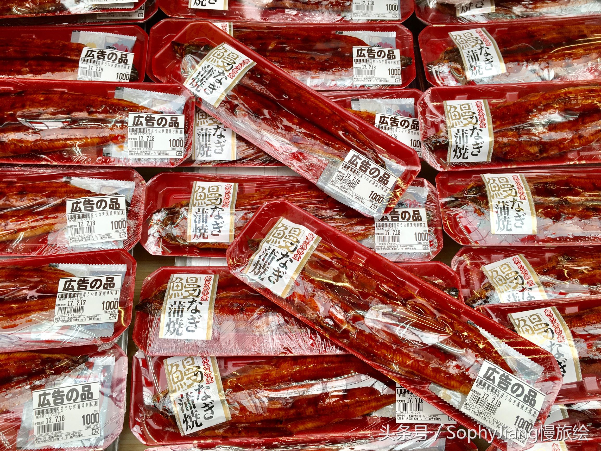 日本大黑门海鲜市场,日本大阪河豚