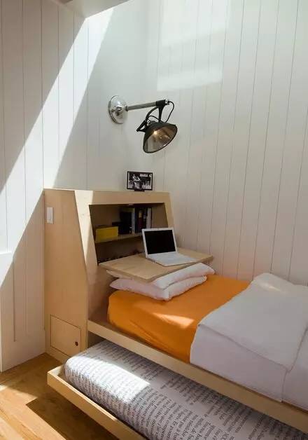 看到这么多的隐形床，头一次知道原来隐形床还可以这样设计