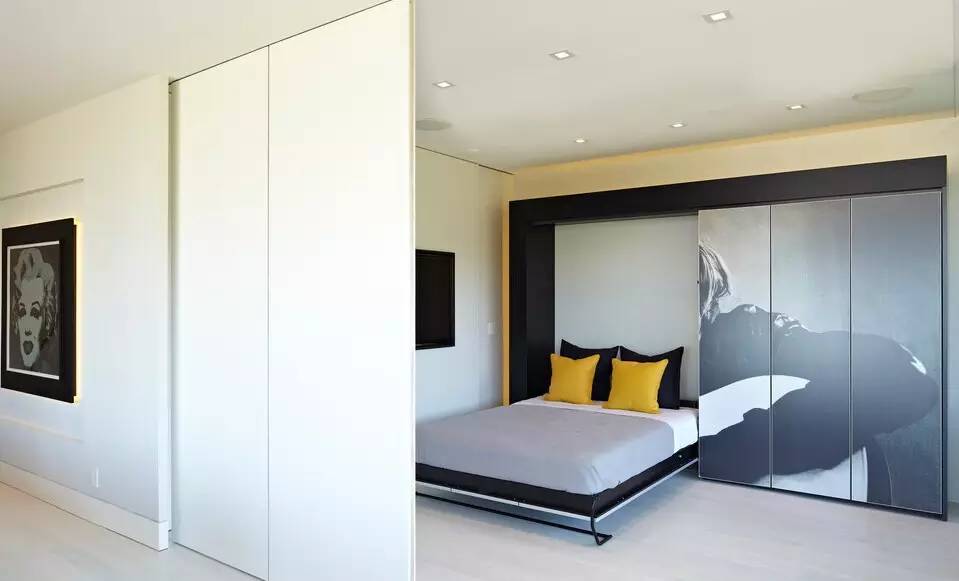 看到这么多的隐形床，头一次知道原来隐形床还可以这样设计