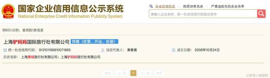 景域驴妈妈股权结构,景域驴妈妈集团业绩