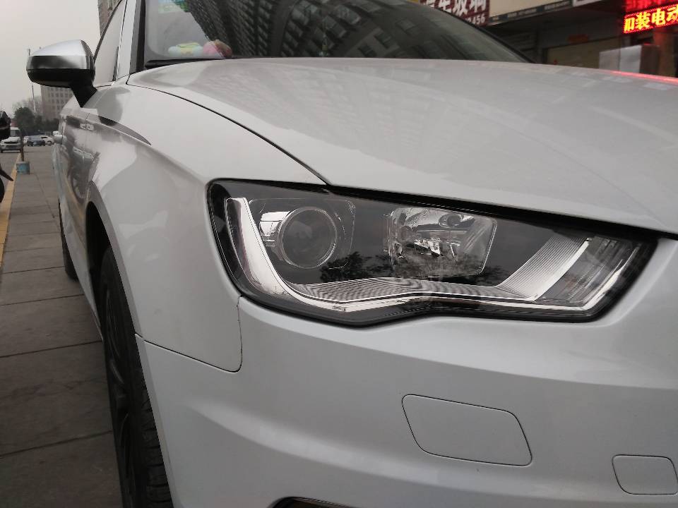 奥迪q5大灯改透镜,19款奥迪a3改双光透镜
