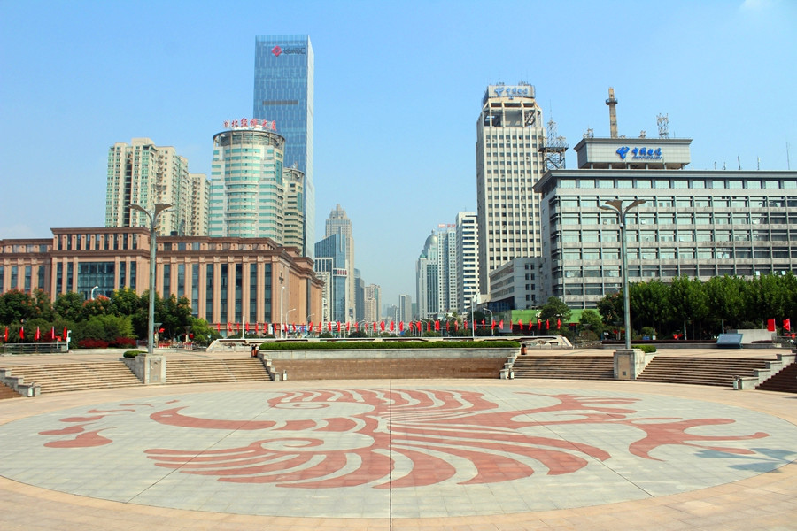 广场喜迎国庆,广场盛装迎国庆