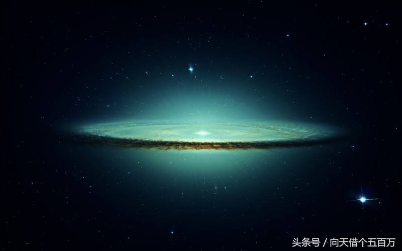 宇宙中那些令人着迷的奇特星系,宇宙中你能用肉眼看到的巨大星系