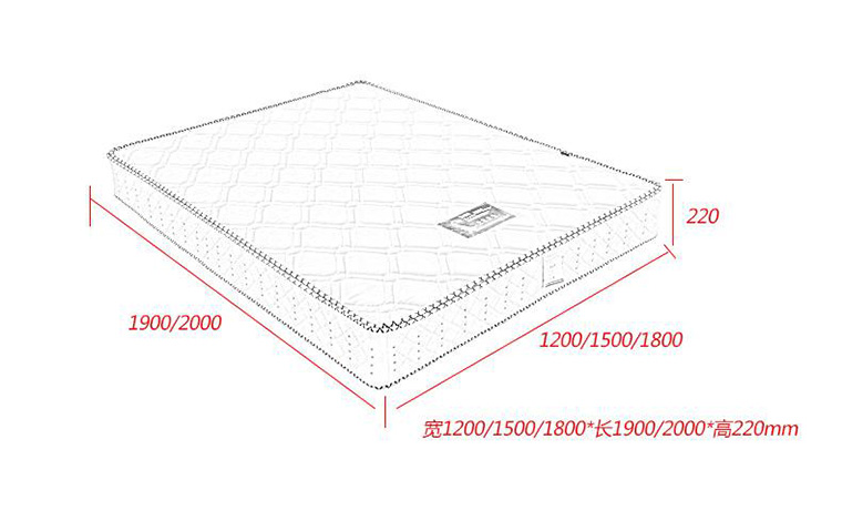 乳胶床垫怎样选择尺寸图解,一般正常尺寸的乳胶床垫价格