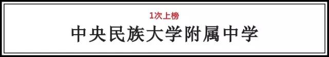 北京最好的一所中学排名,北京市最好的16所中学排名