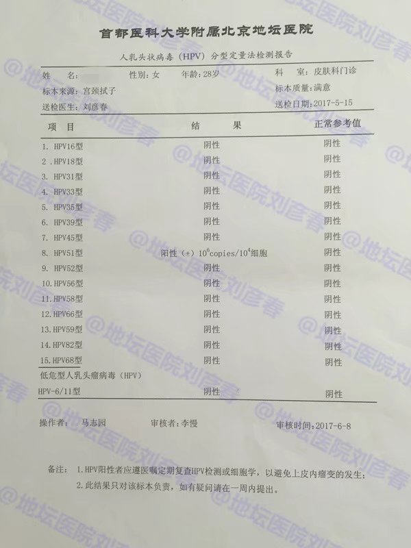 hpv病例康复分享,病例分享hpv检测数值要怎么看