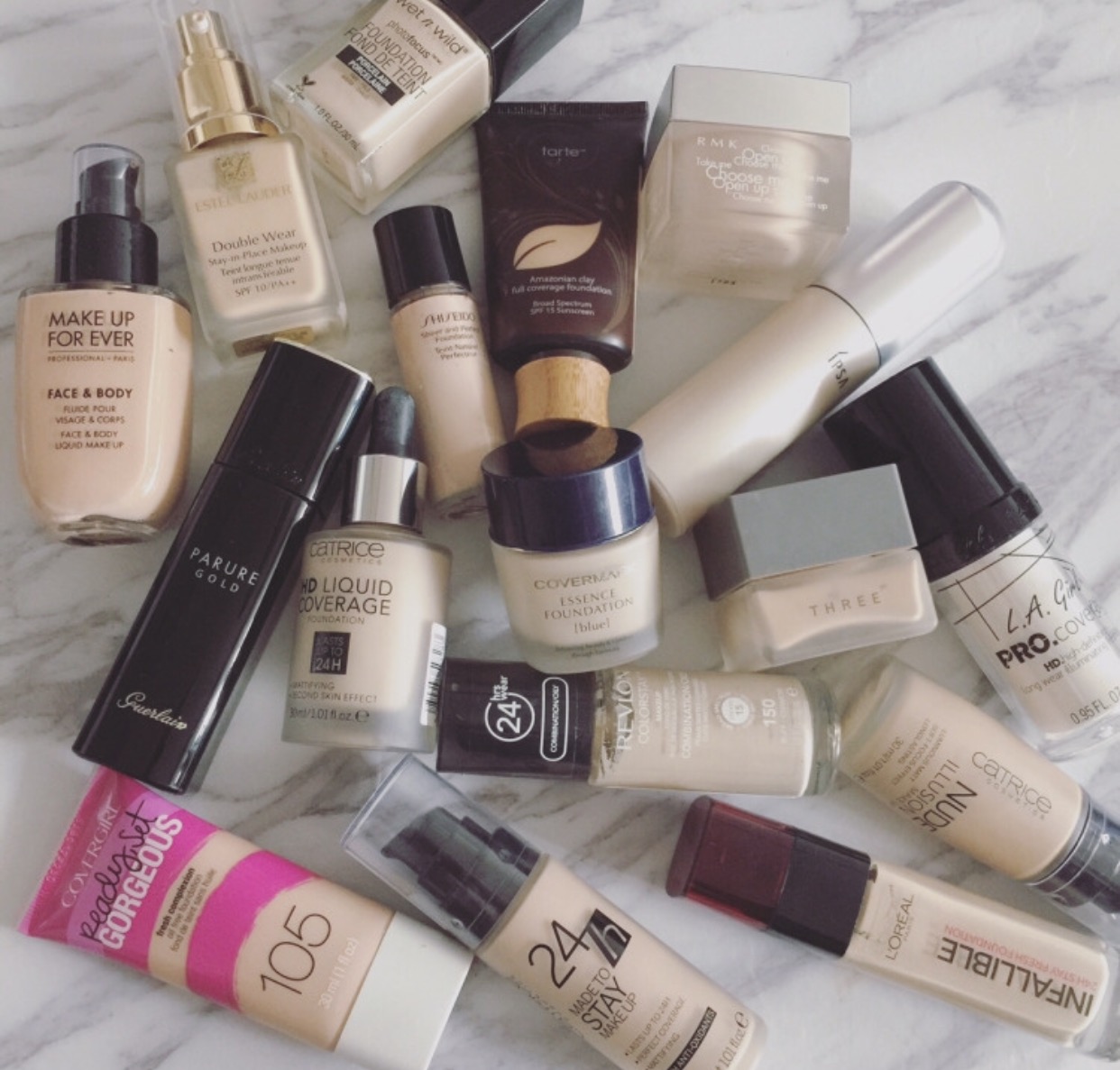 皮肤油敏感有痘粗糙能用哪款粉底,混油痘皮的十款底妆合集