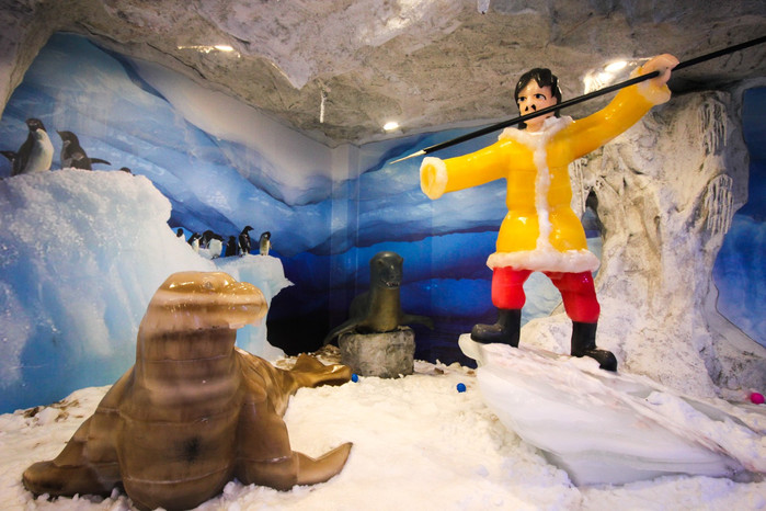 带着寻宝记游遍祖国大好河山,带着挖机去海边度假