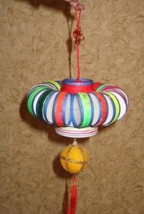 瓶盖小手工制作简单又漂亮灯笼,用瓶盖做灯笼简单又好看一看就会