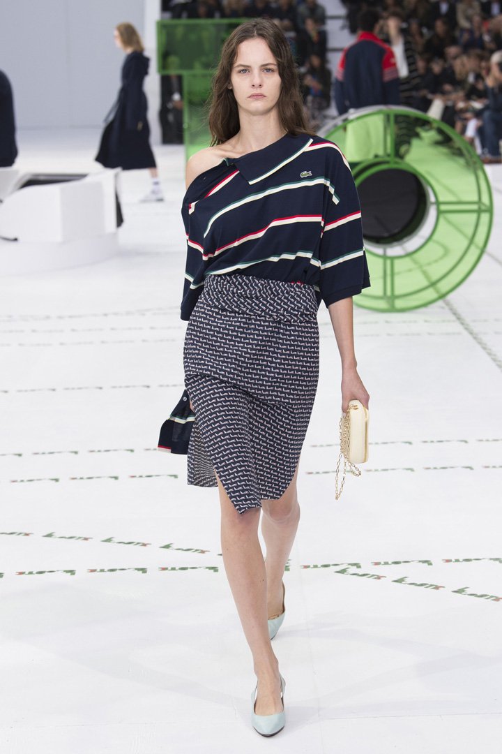 巴黎时装周溯源,lacostepolo衫明星穿