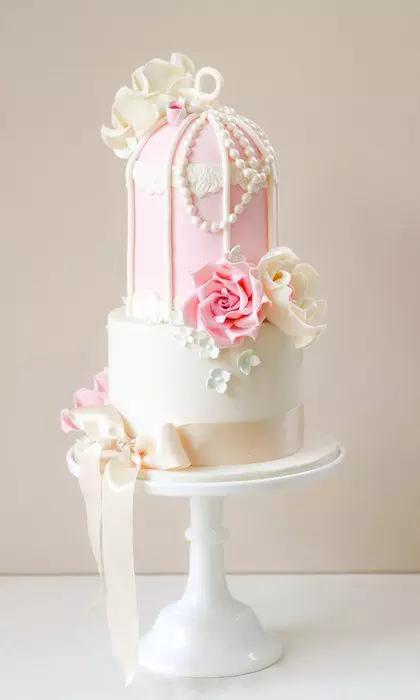 简单的婚礼蛋糕图片大全,最好看的婚礼蛋糕图片