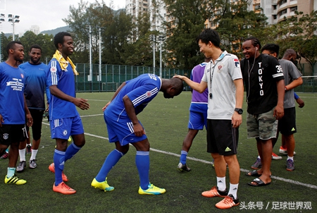 香港黑人足球队足球让这些非洲难民找到归宿收获爱情